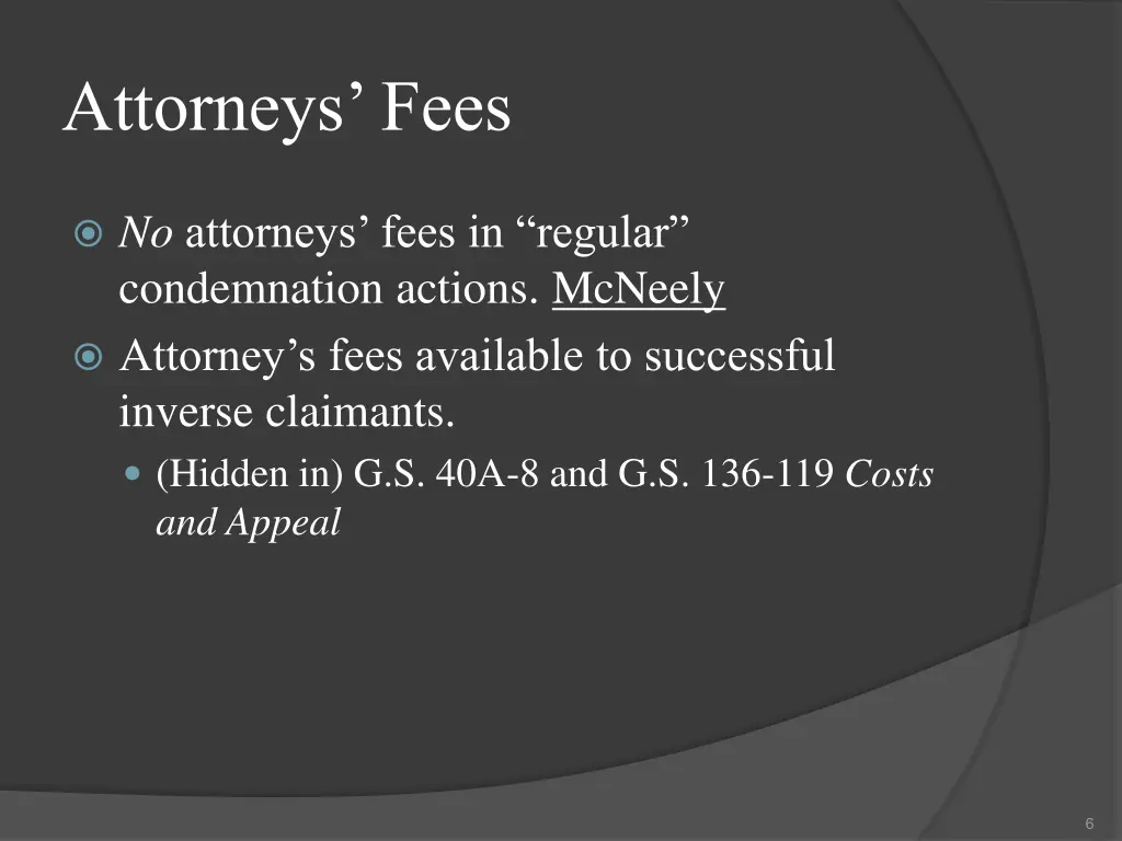 attorneys fees