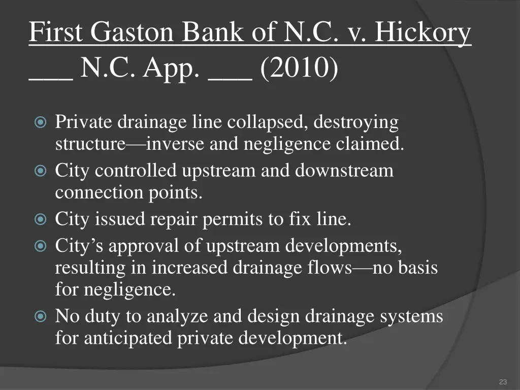 first gaston bank of n c v hickory n c app 2010