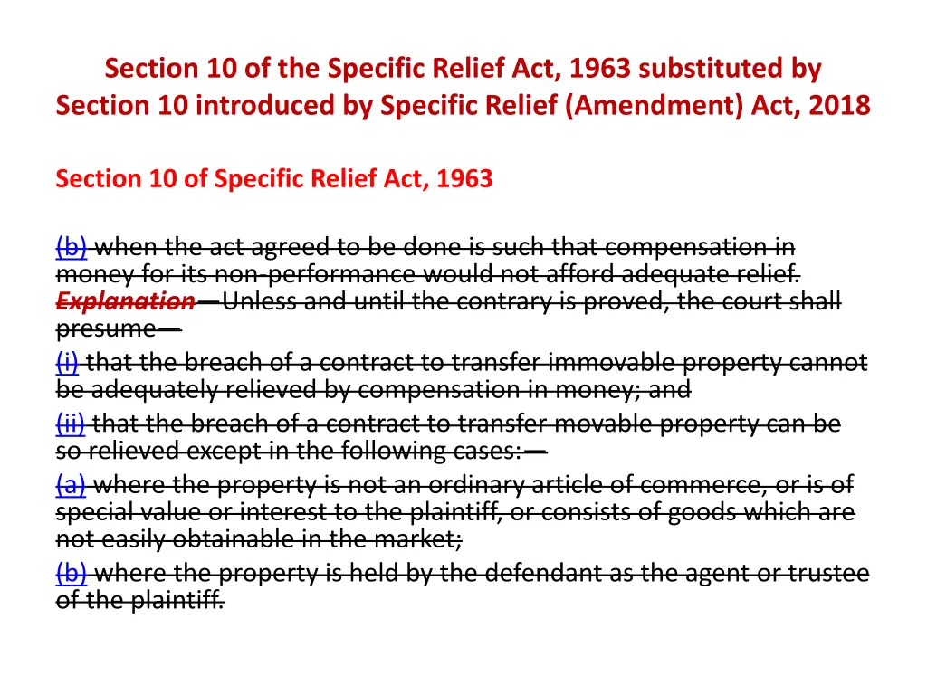 section 10 of the specific relief act 1963 1