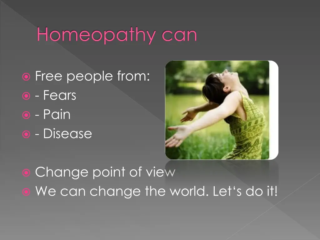 homeopathy can