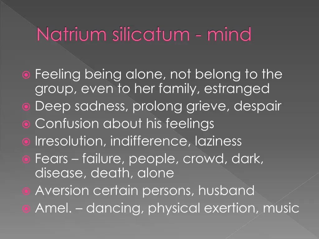 natrium silicatum mind