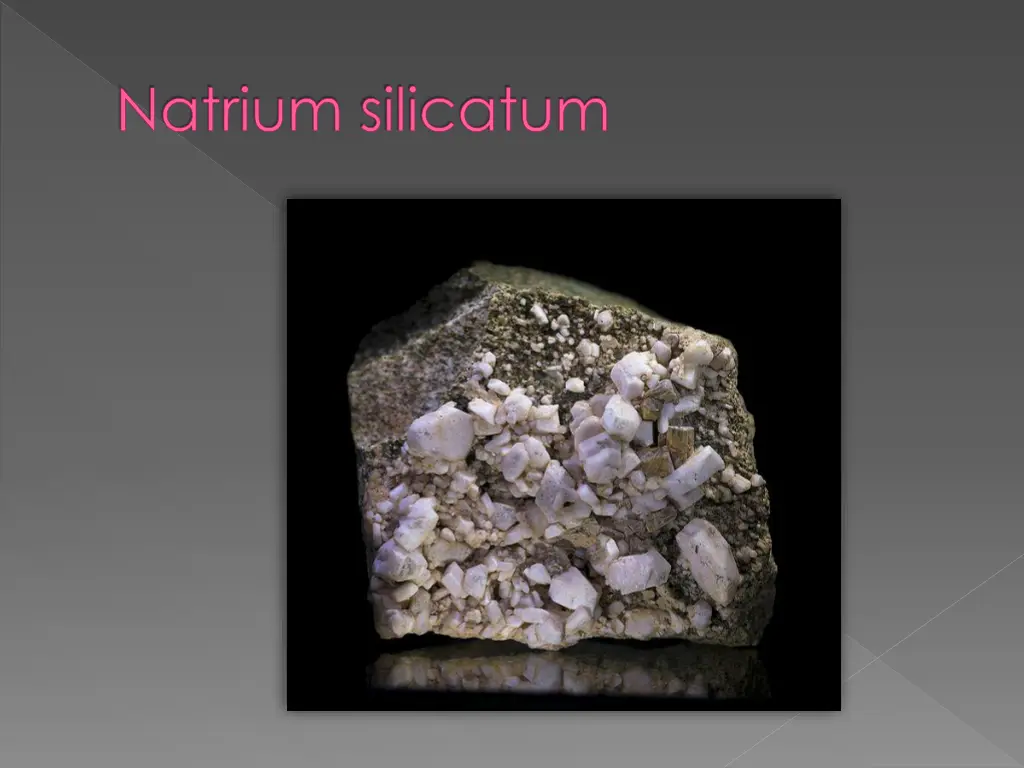 natrium silicatum