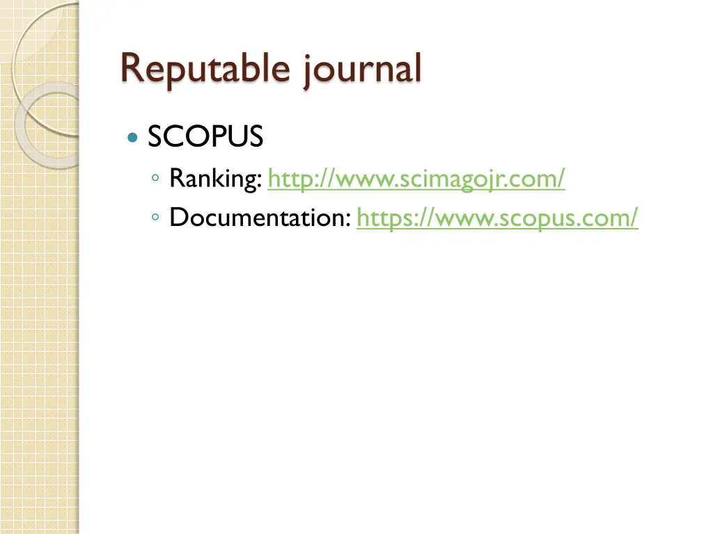 reputable journal 2