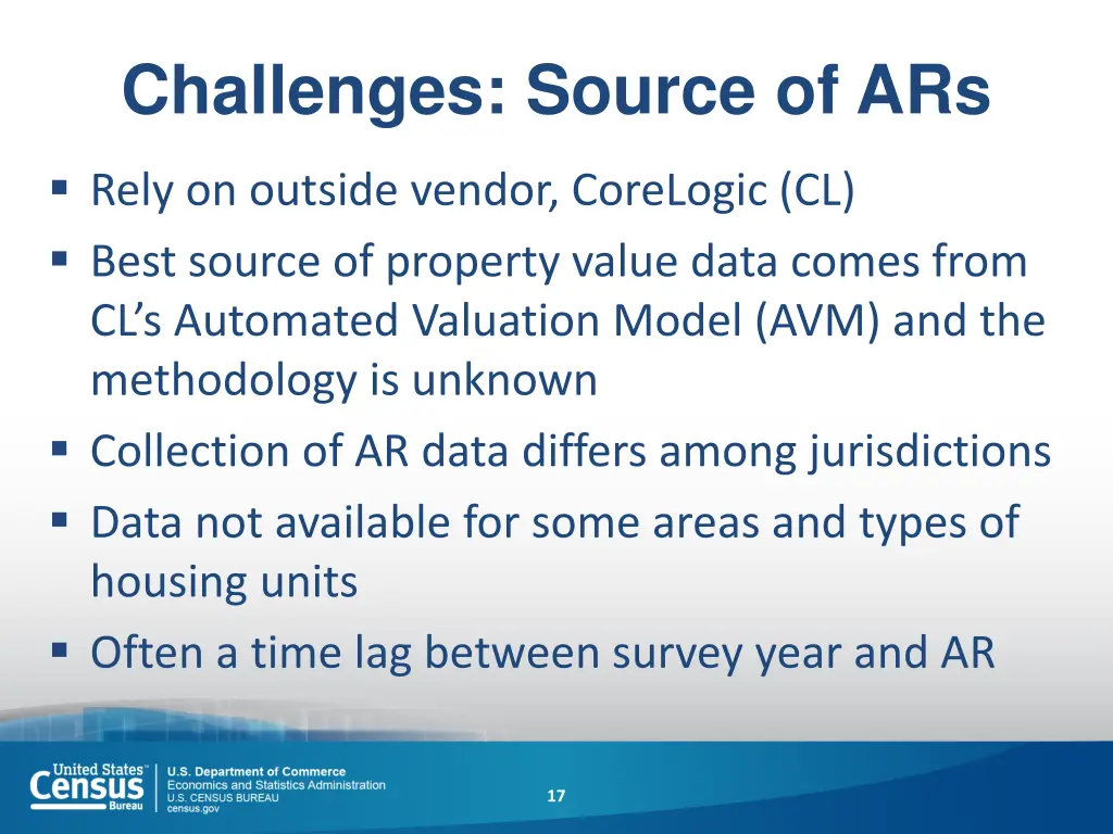 challenges source of ars