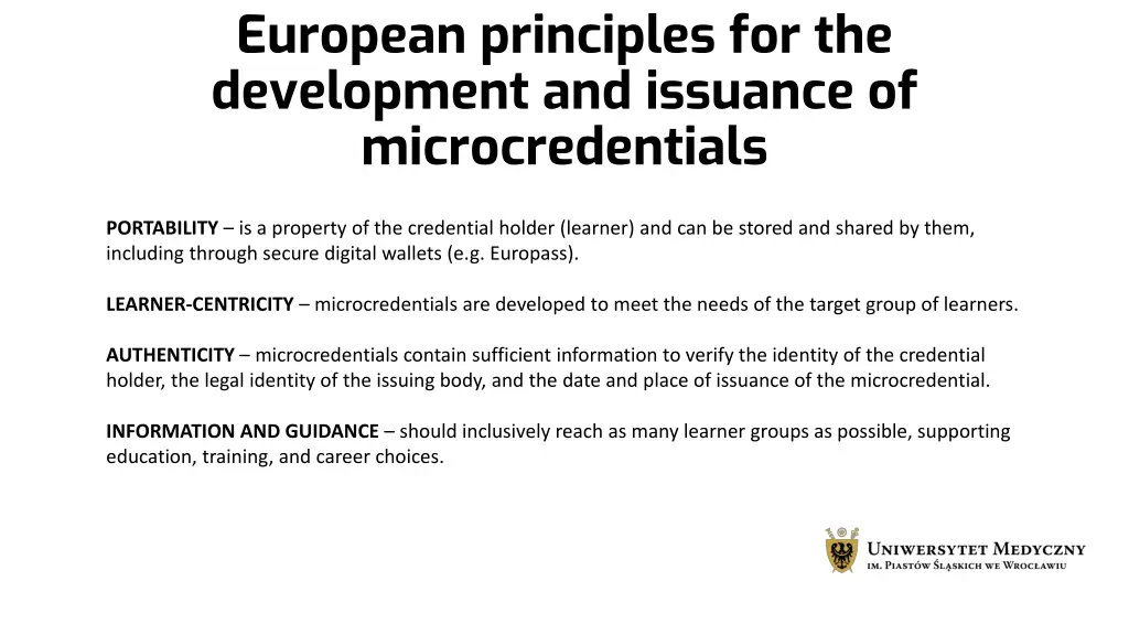 european principles for the development 1