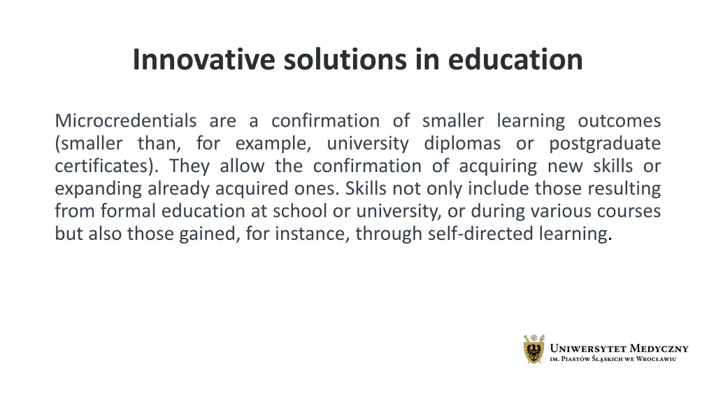 innovative solutions in education