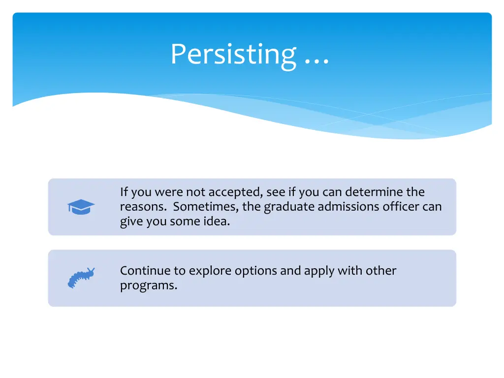 persisting