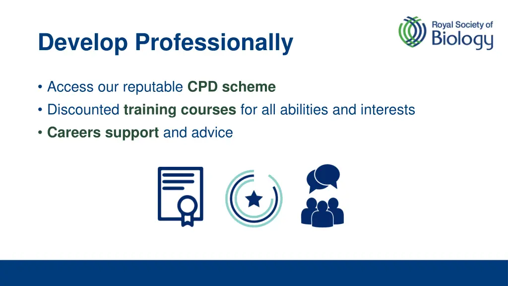 develop professionally