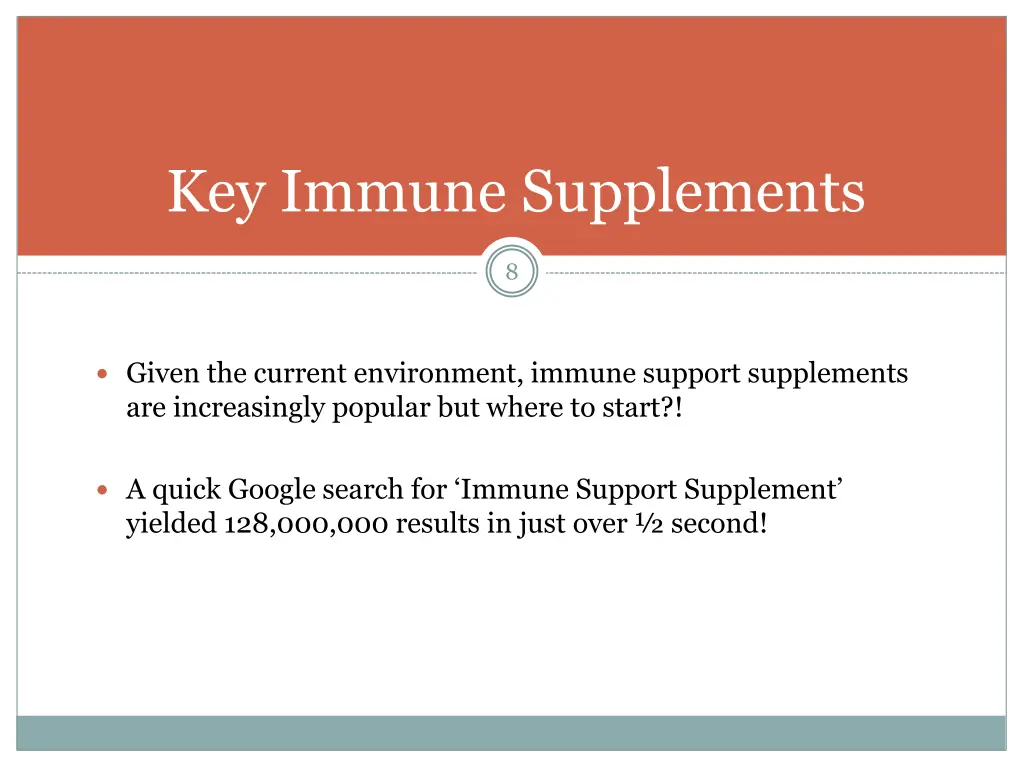 key immune supplements