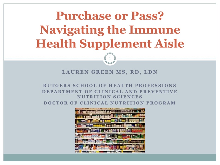 purchase or pass navigating the immune health