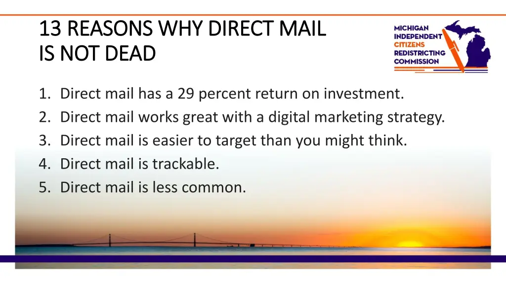 13 reasons why direct mail 13 reasons why direct