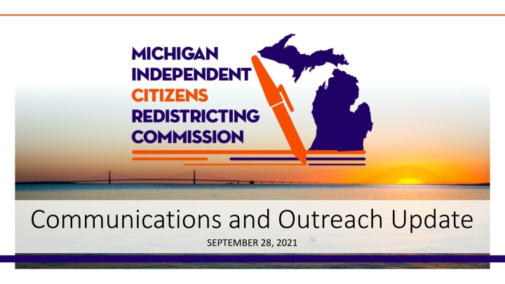 communications and outreach update september