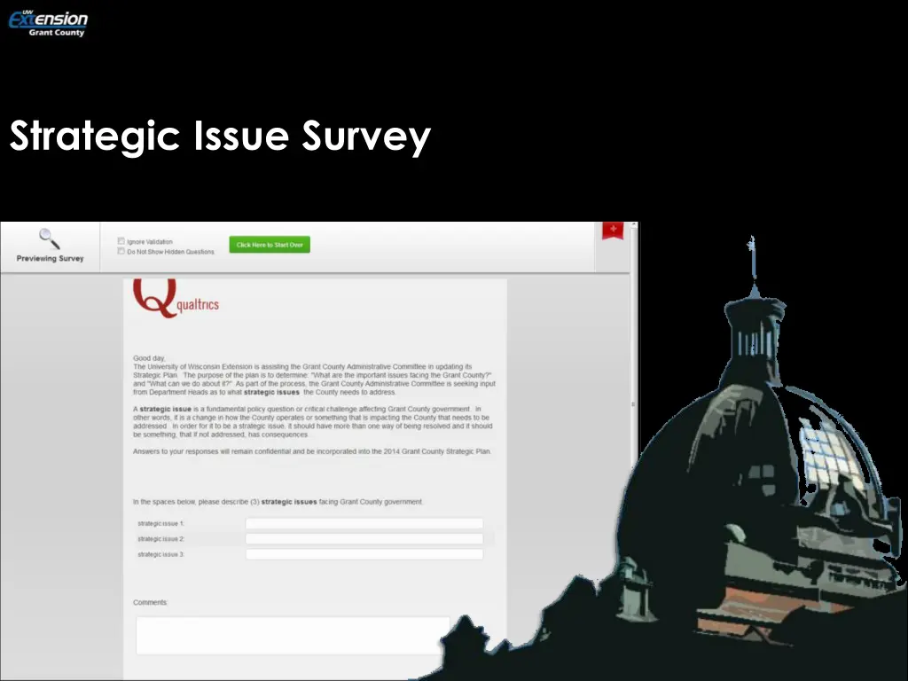 strategic issue survey 1