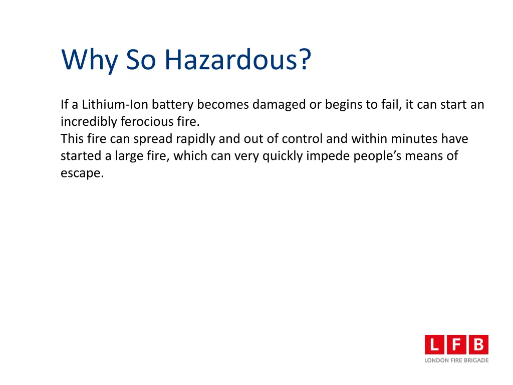 why so hazardous