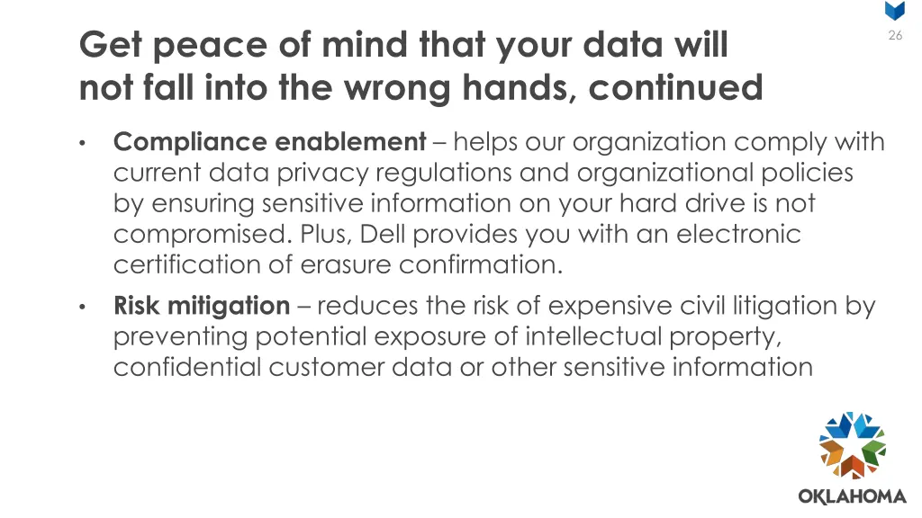 get peace of mind that your data will not fall 1