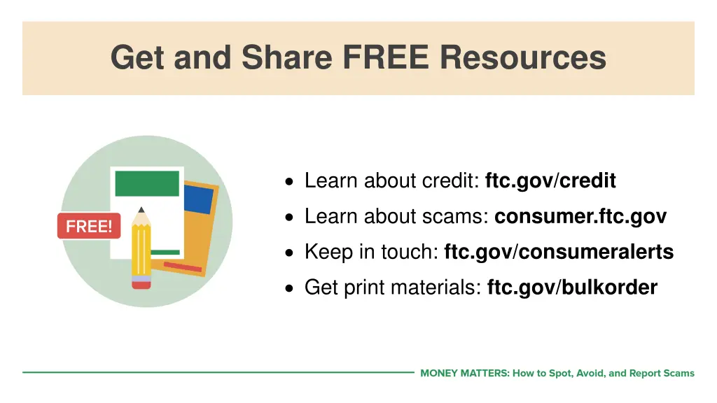 get and share free resources