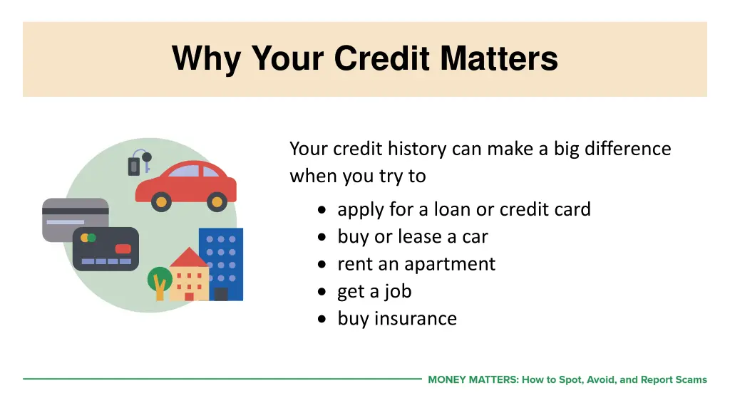 why your credit matters