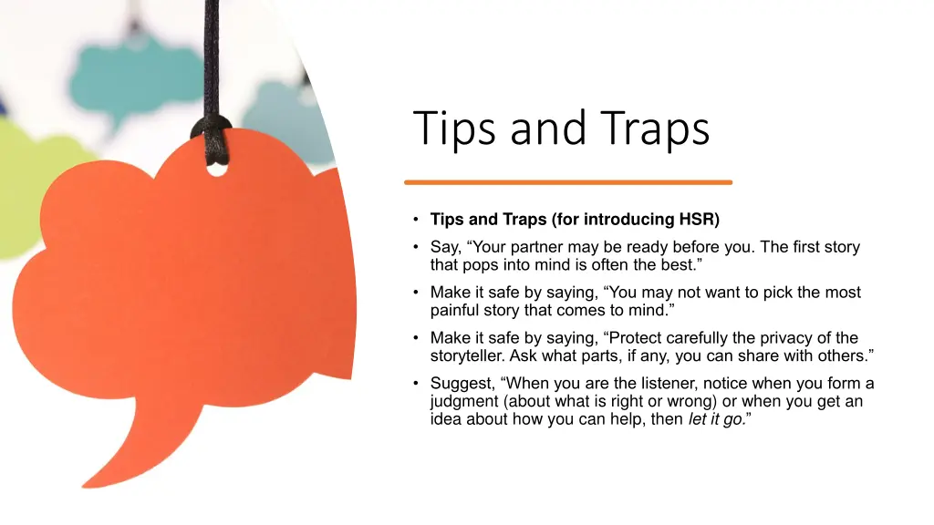 tips and traps