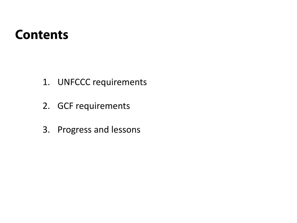 1 unfccc requirements