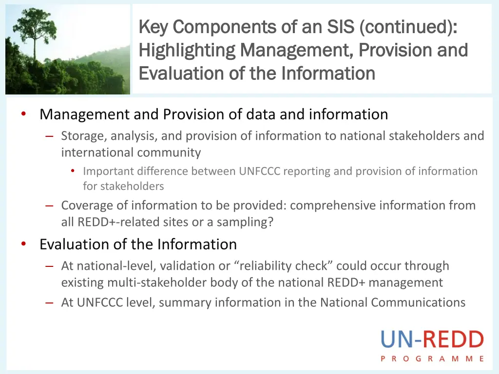 key components of an sis continued key components