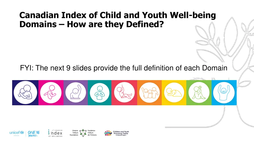 canadian index of child and youth well being