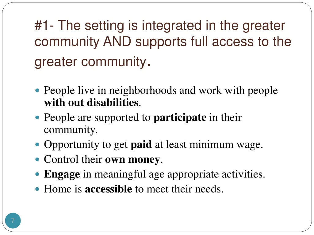 1 the setting is integrated in the greater