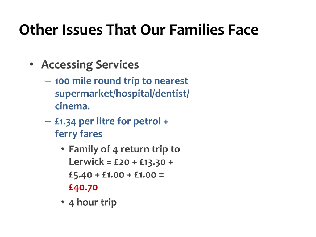 other issues that our families face 1