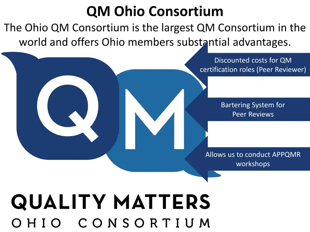 qm ohio consortium