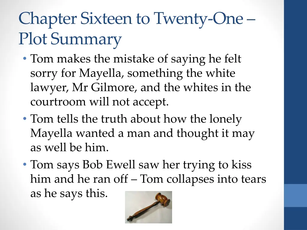 chapter sixteen to twenty one plot summary 2