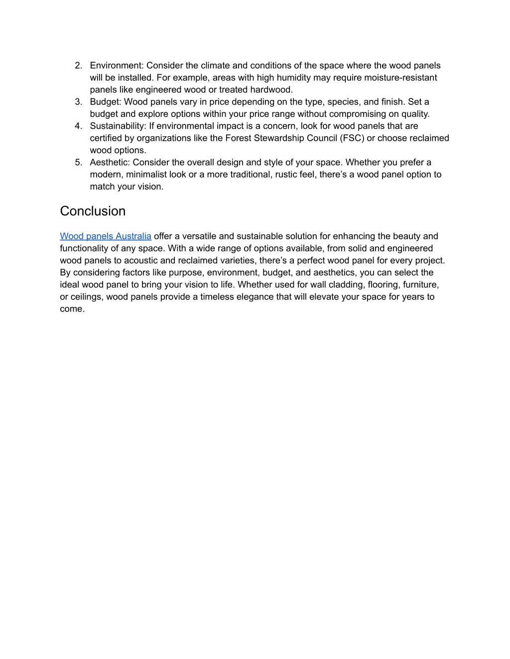 2 environment consider the climate and conditions