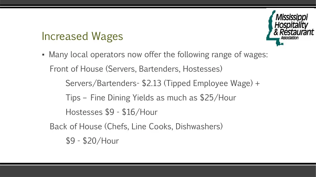 increased wages 1