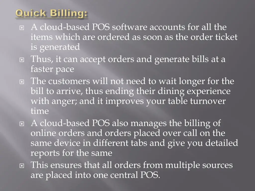 a cloud based pos software accounts