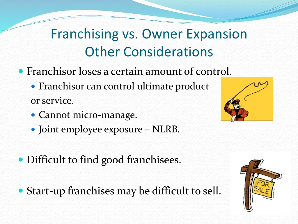 franchising vs owner expansion other 1