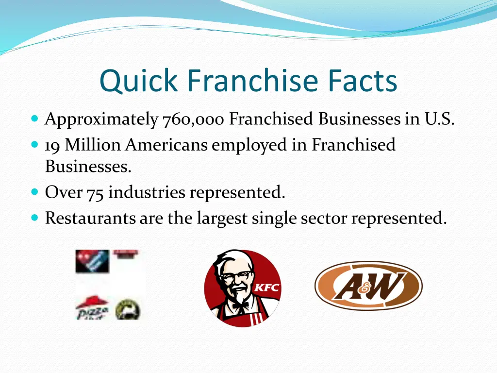 quick franchise facts