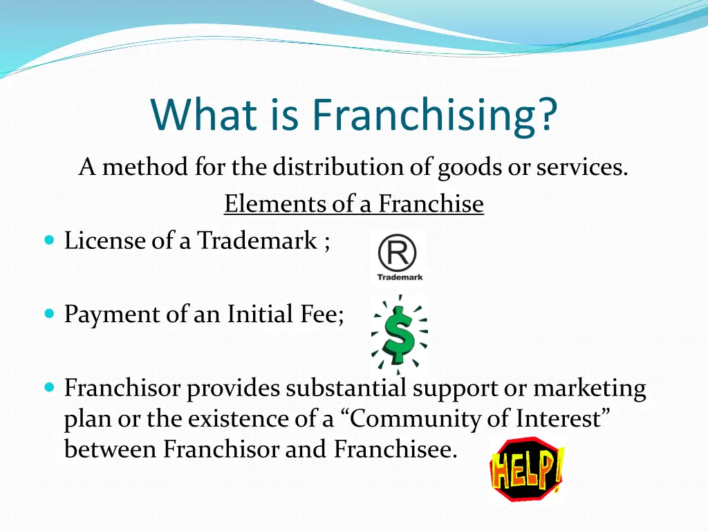 what is franchising