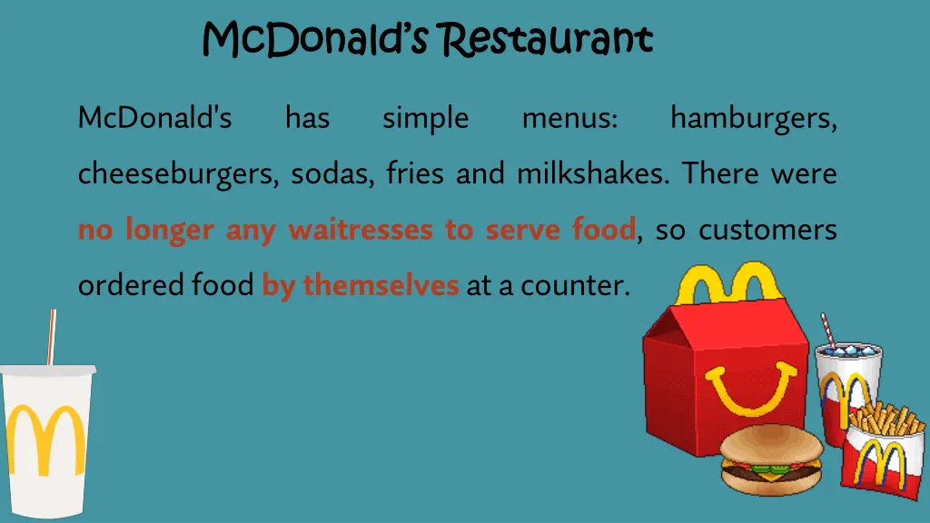 mcdonald s restaurant mcdonald s restaurant