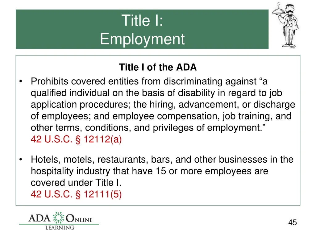 title i employment