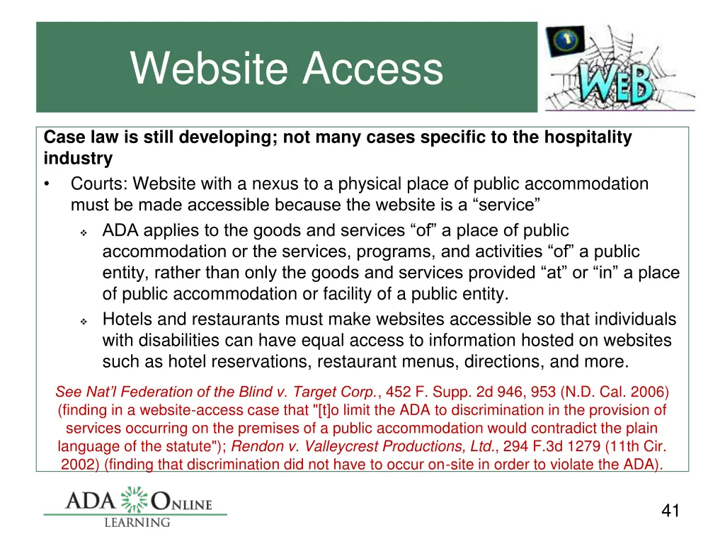 website access