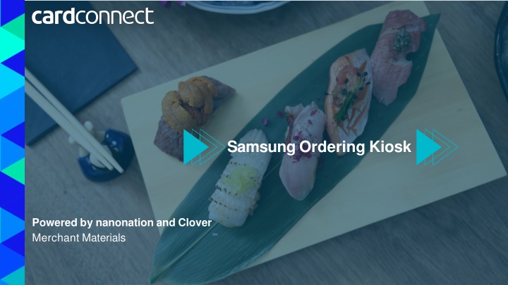 samsung ordering kiosk