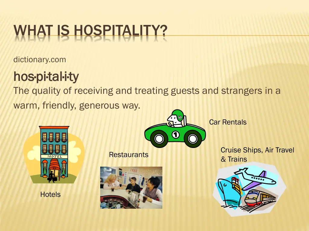 what is hospitality