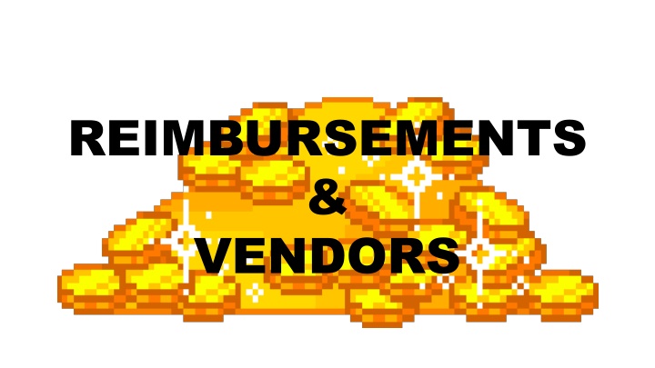 reimbursements vendors