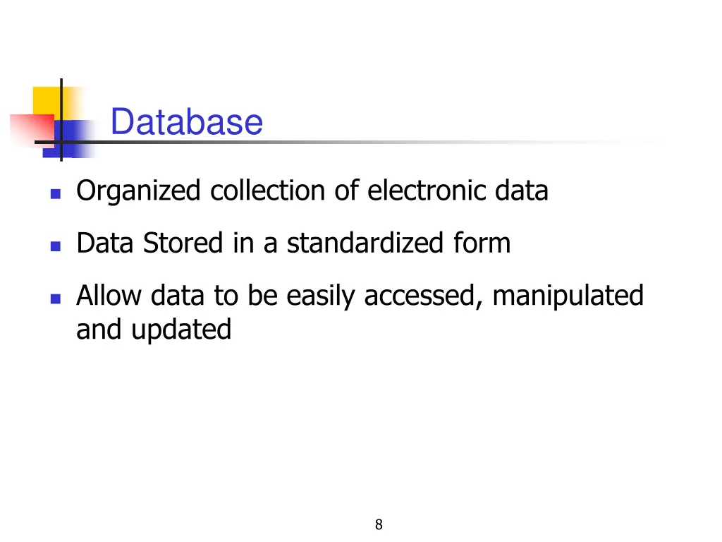 database