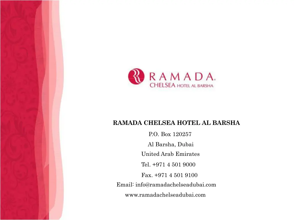 ramada chelsea hotel al barsha