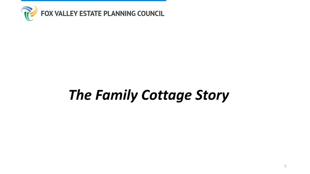 the family cottage story