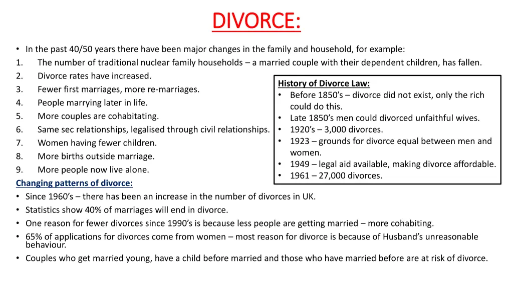 divorce divorce