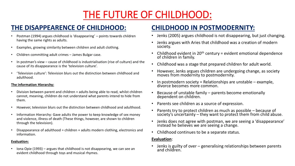 the future of childhood the future of childhood