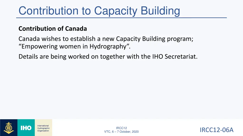 contribution to capacity building 2