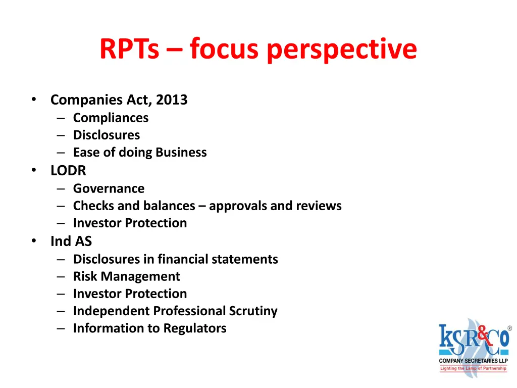 rpts focus perspective