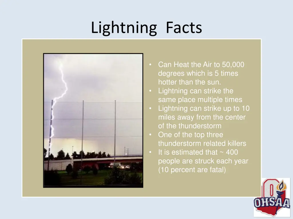 lightning facts