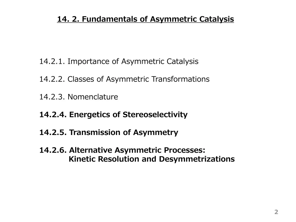 14 2 fundamentals of asymmetric catalysis